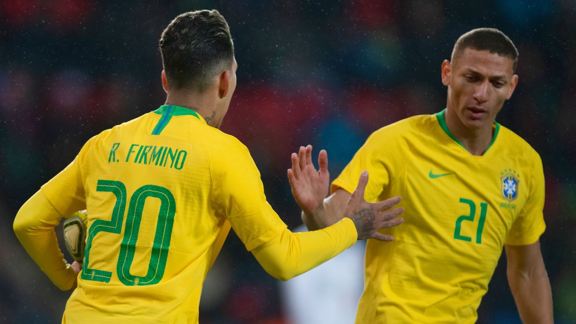 Firmino Richarlison Brazil Czech Republic Friendly 26032019