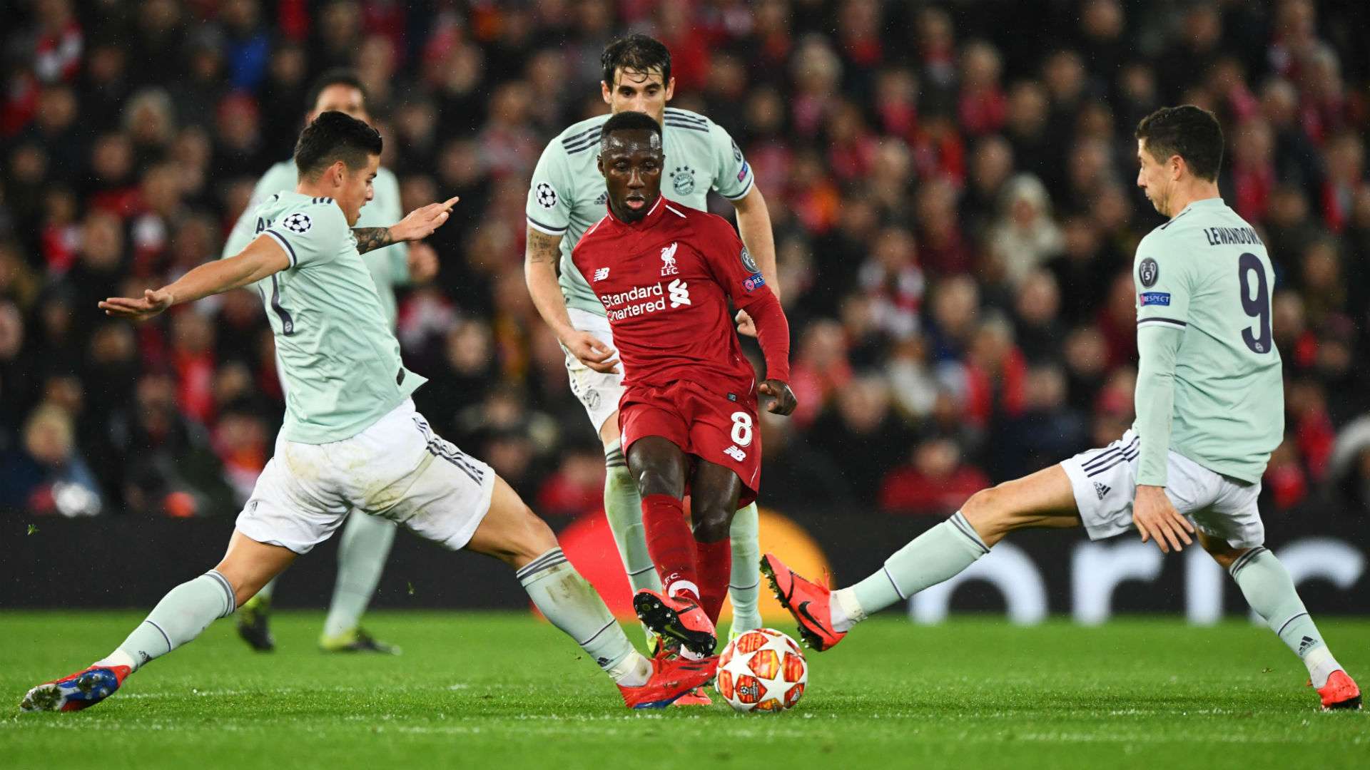 James Rodríguez Liverpool - Bayern Munich Champions League 19022019