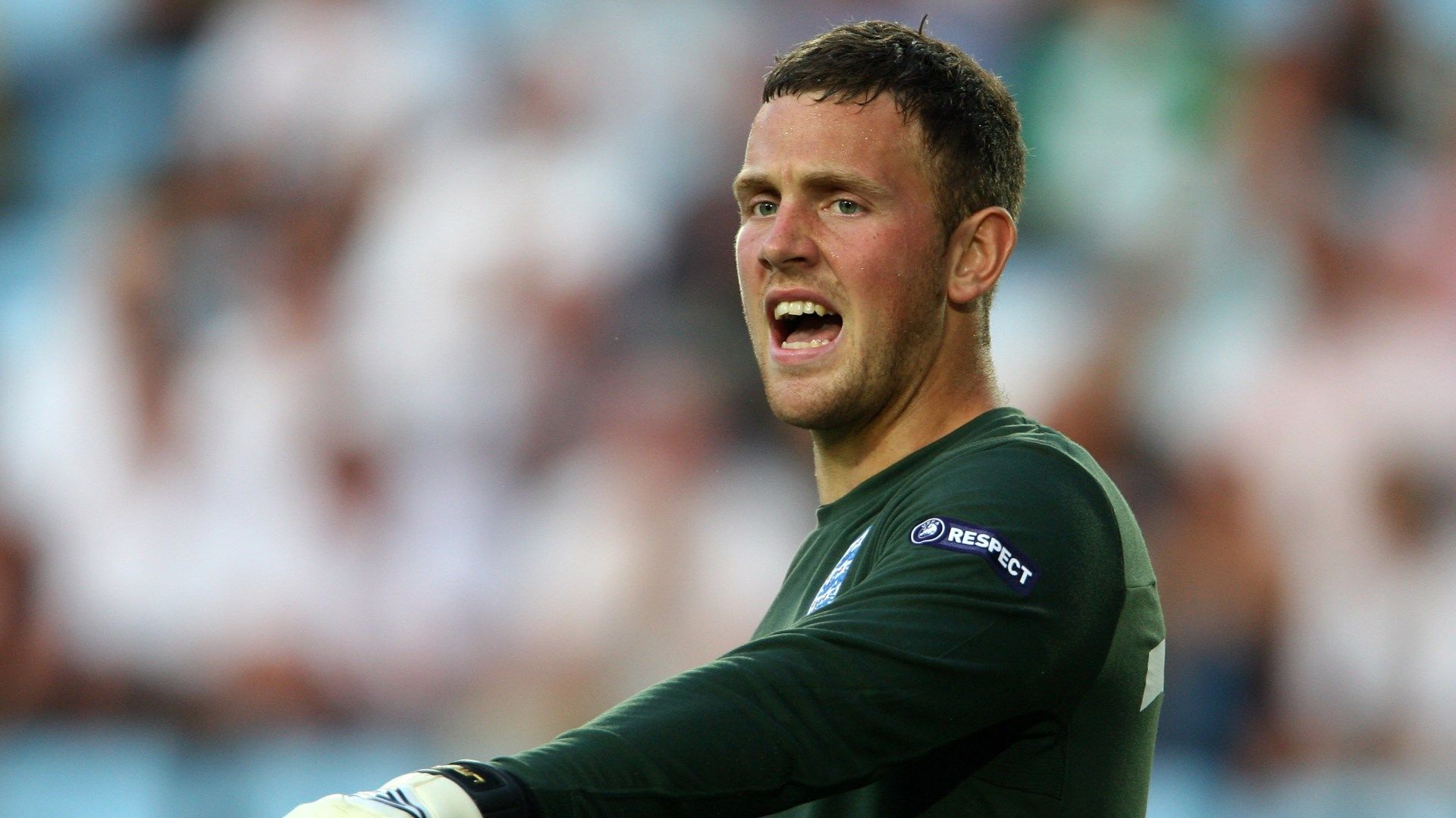 Scott Loach England U21s 2009