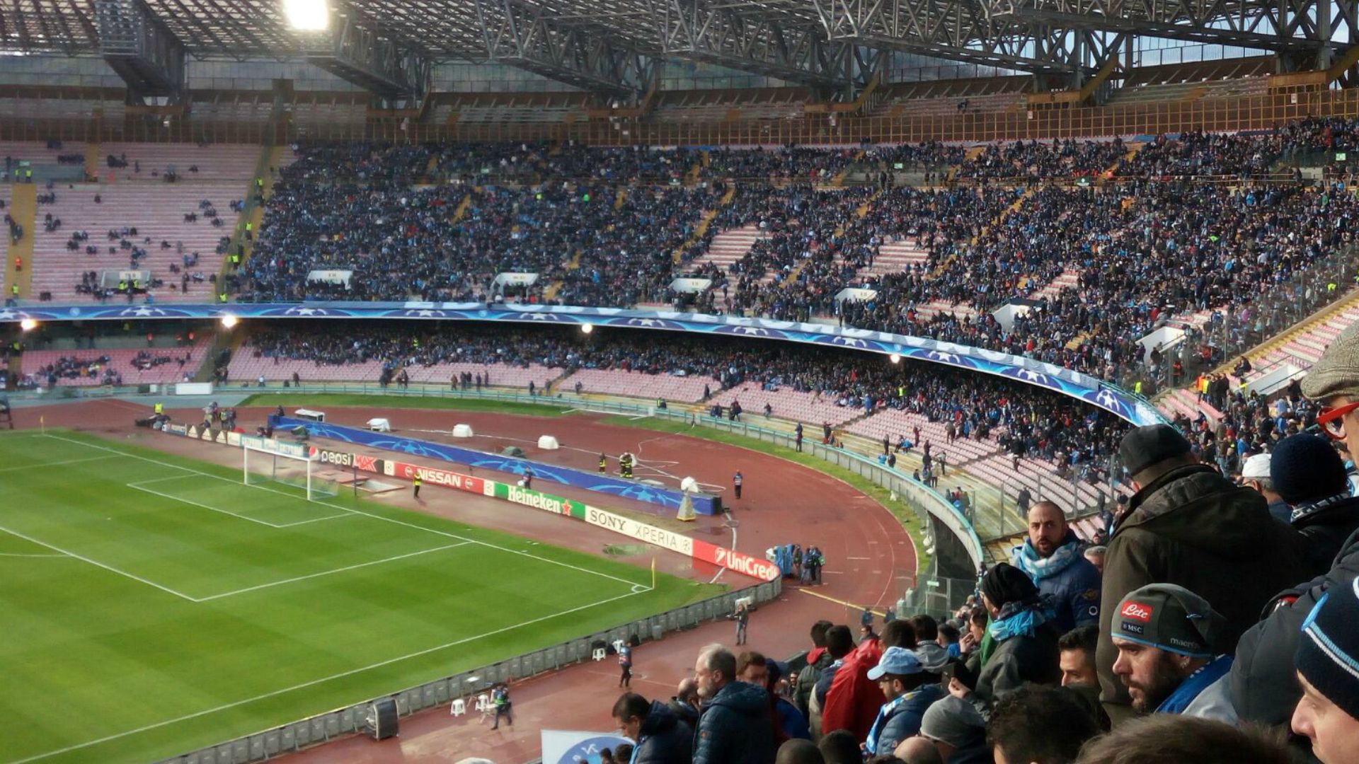 Napoli Real Madrid fans