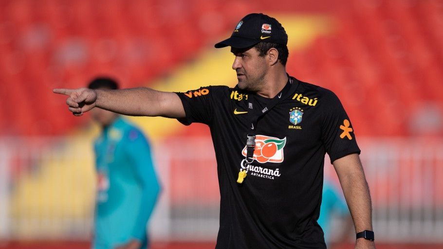 André Jardine Treino Seleção Olímpica Brasil 2021