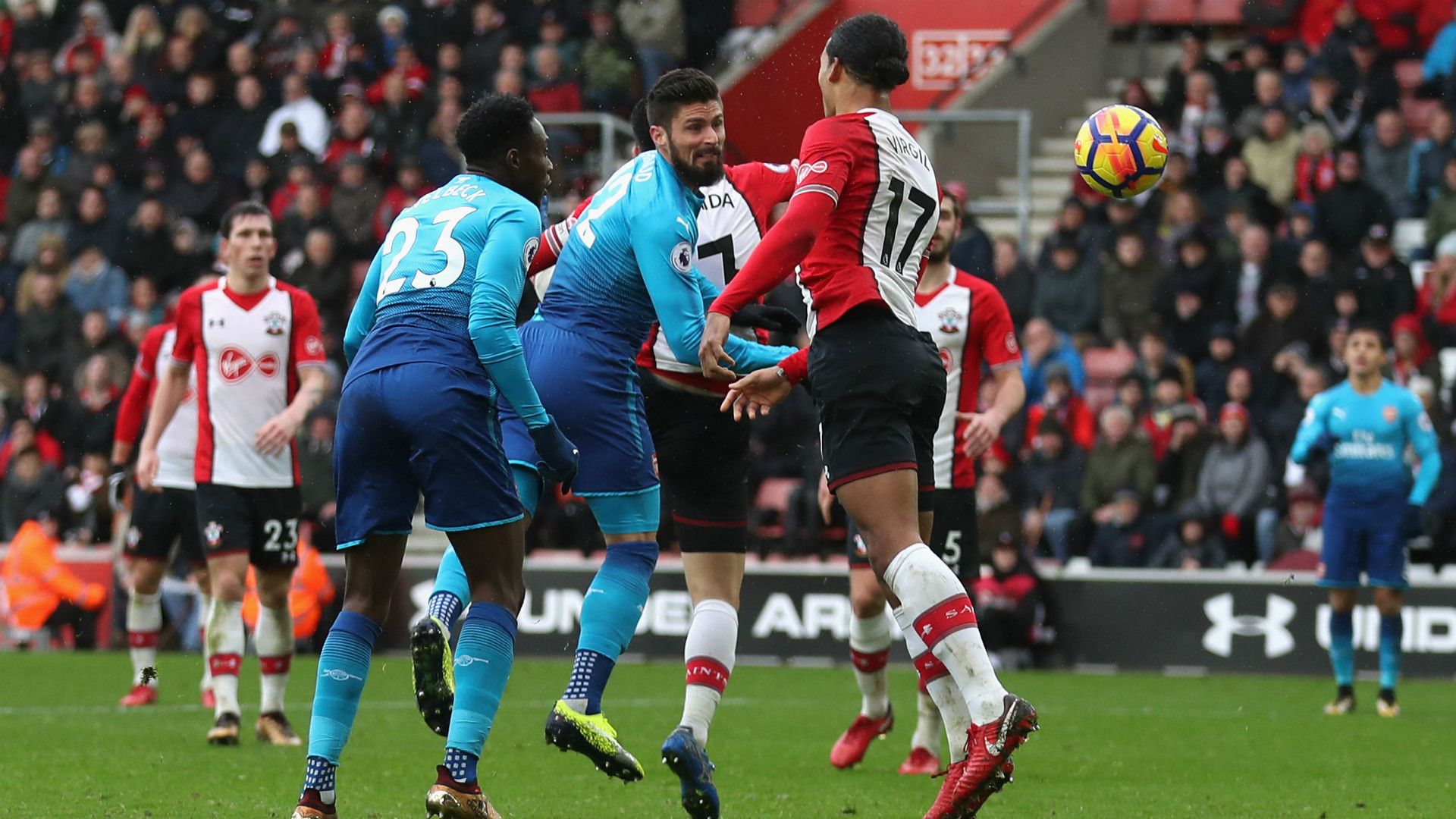 Southampton Arsenal Premier League 10122017