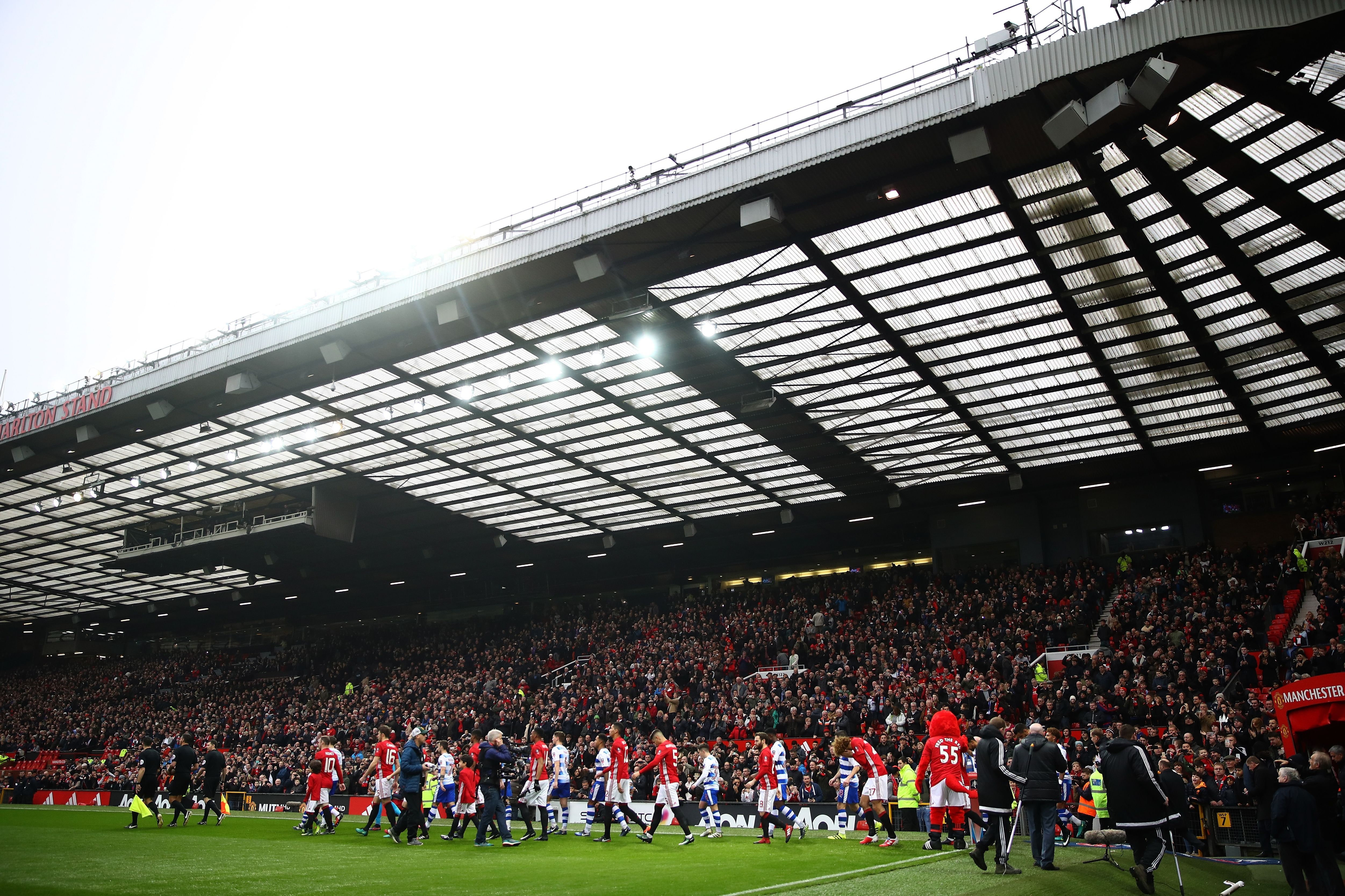 Manchester United Reading Old Trafford
