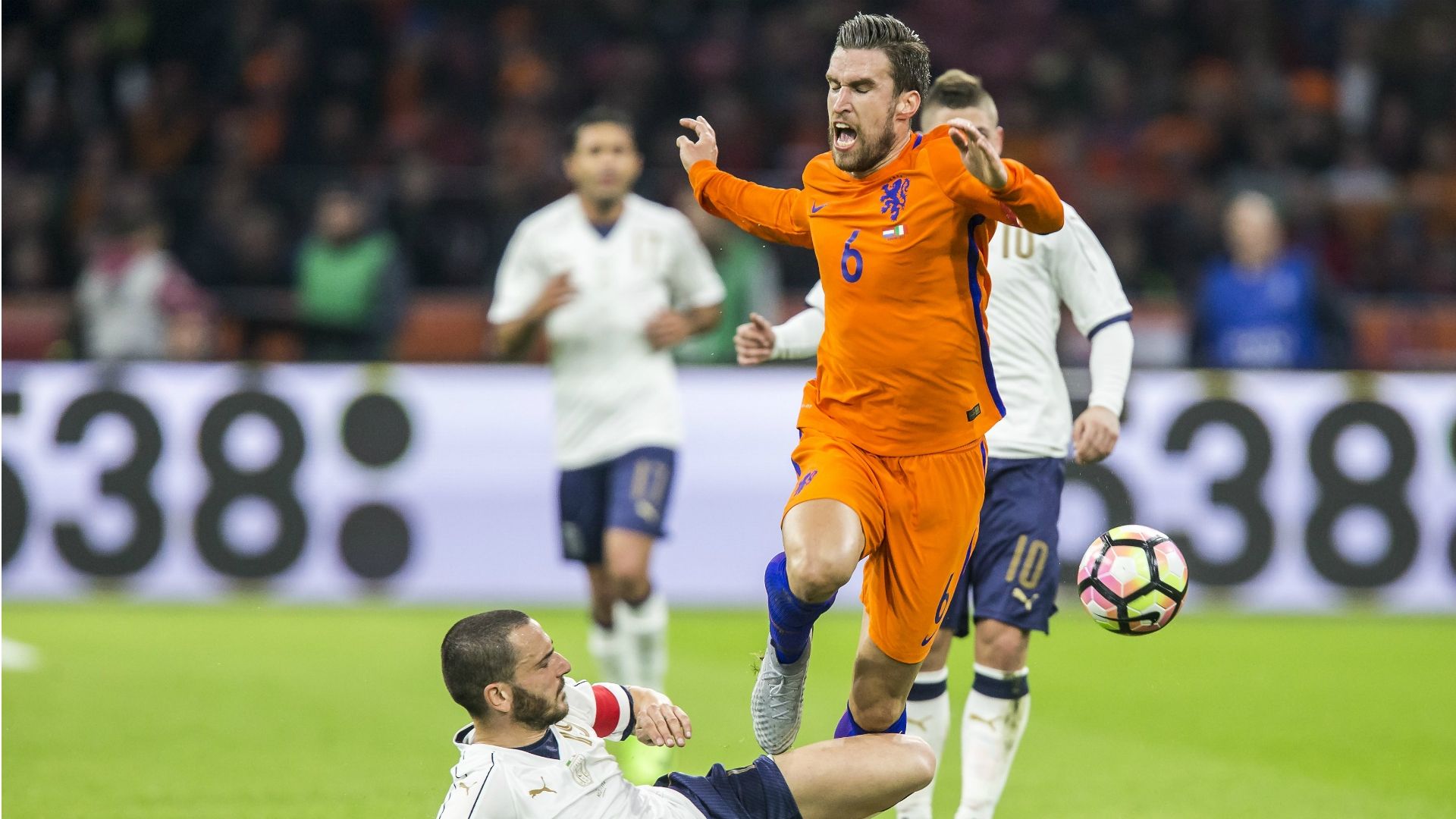 Kevin Strootman, Netherlands - Italy, 03282017