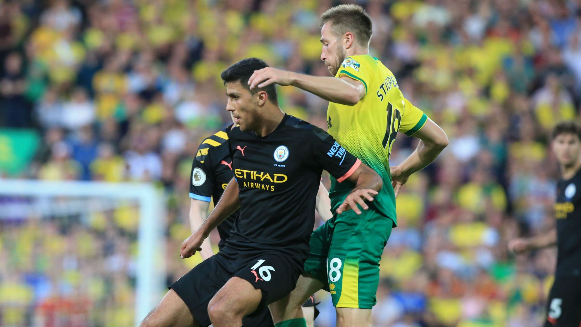 Rodri Manchester City Norwich City Premier League 2019