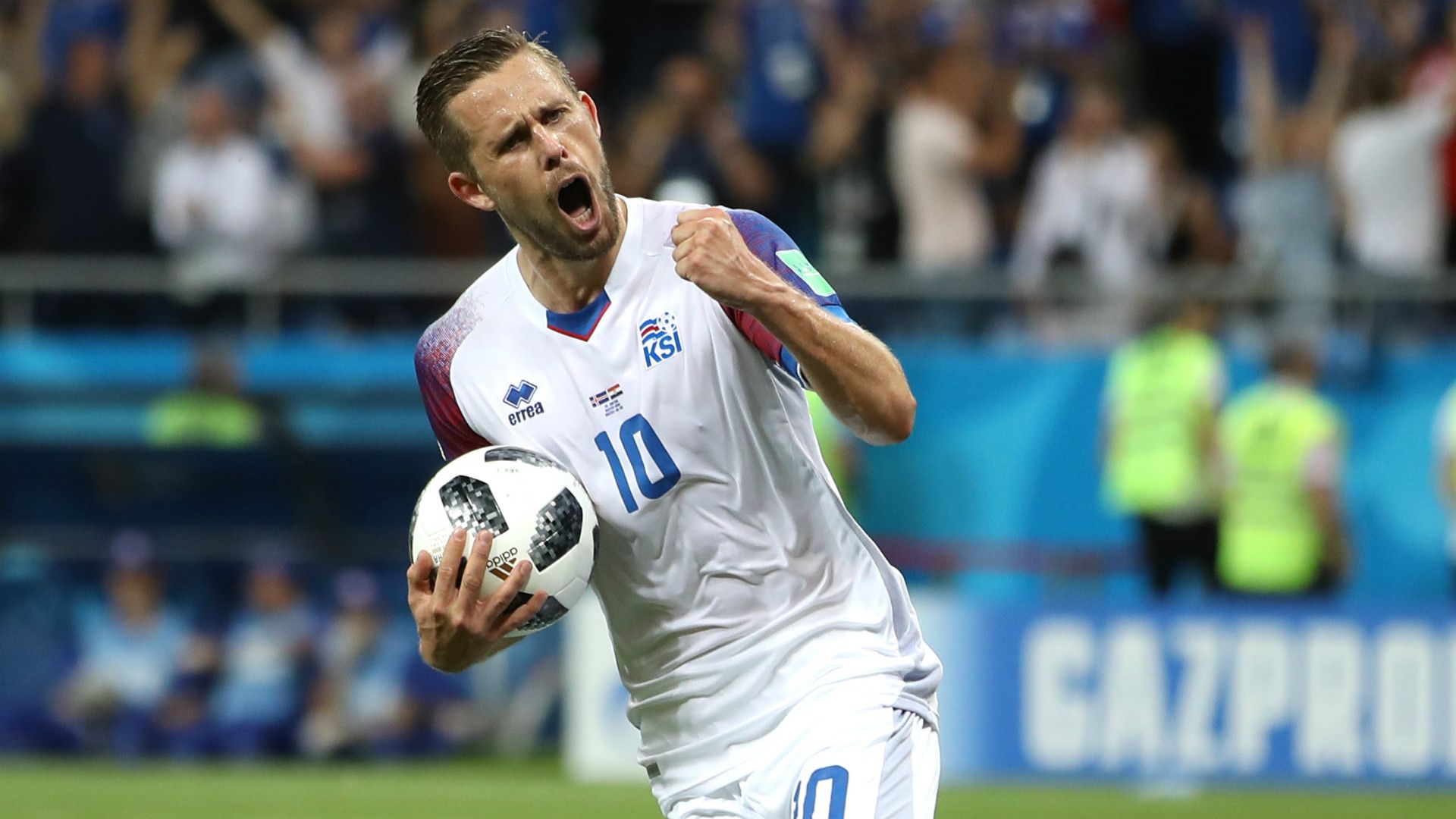 Gylfi Sigurdsson Iceland vs Croatia World Cup