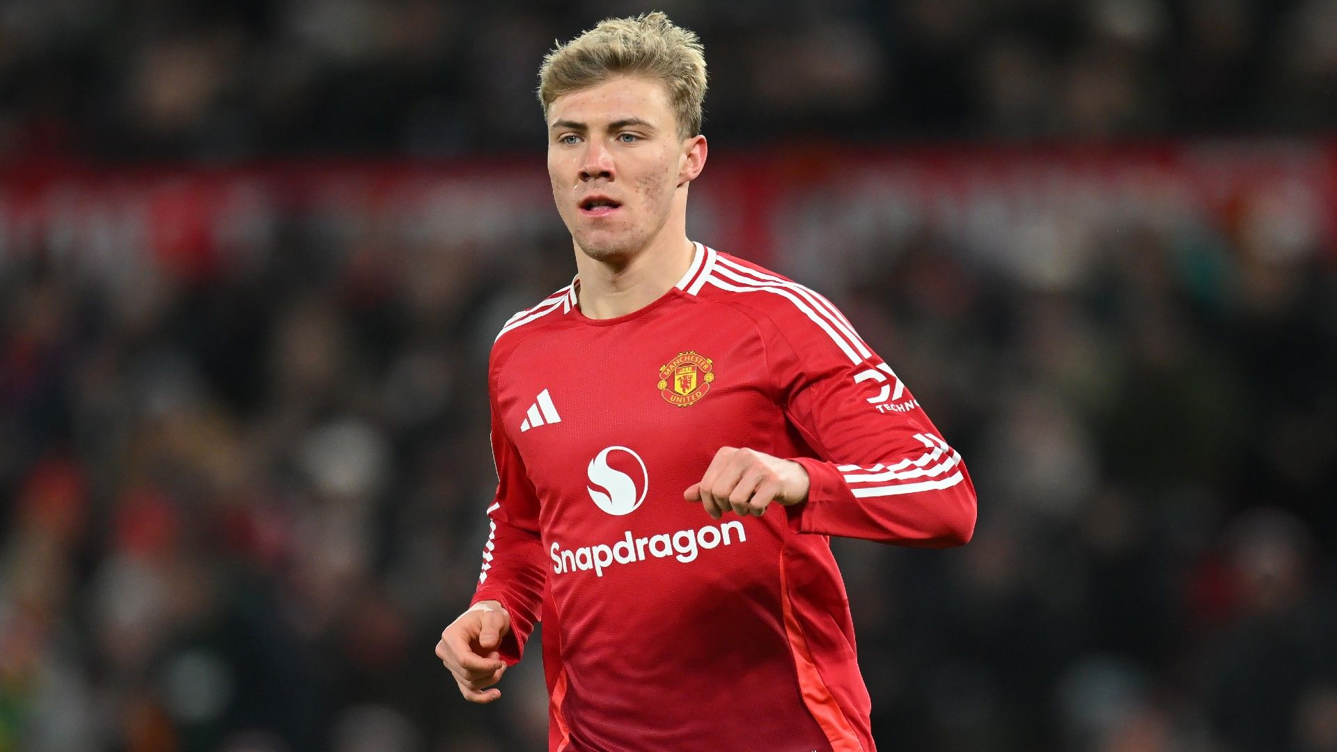 Rasmus Hojlund of Man United 