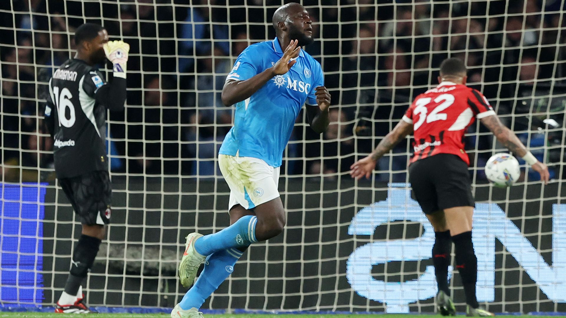 Lukaku Napoli Milan Serie A