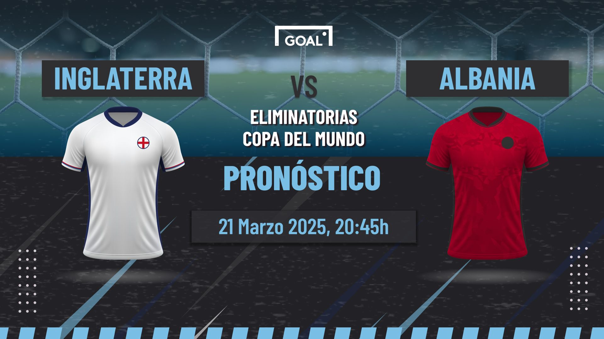 Inglaterra vs Albania Pronóstico y Apuestas Eliminatorias Copa del Mundo | 21/03/25