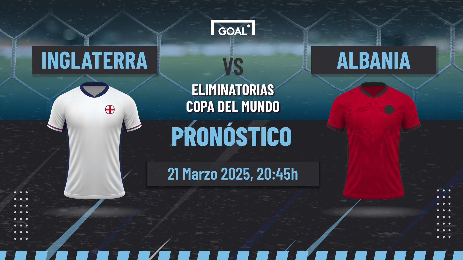 Inglaterra vs Albania Pronóstico y Apuestas Eliminatorias Copa del Mundo | 21/03/25