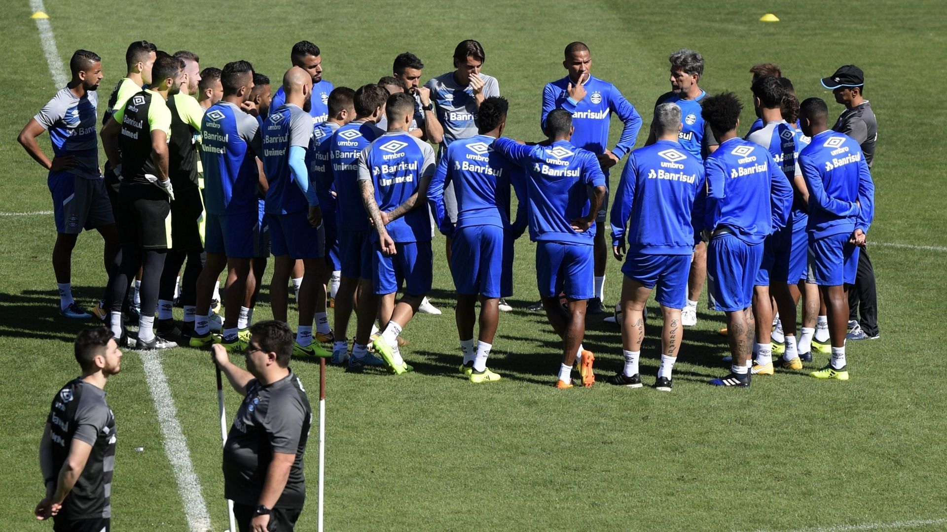 Gremio treino Copa Libertadores 28112017