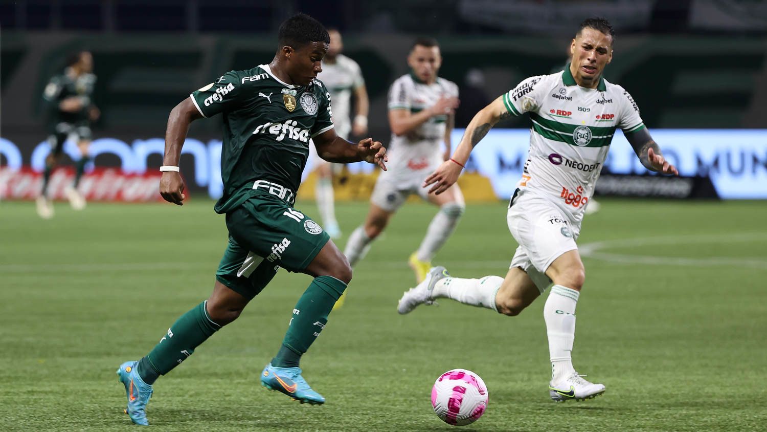 Estreia de Endrick no profissional, Palmeiras x Coritiba - 06 10 2022