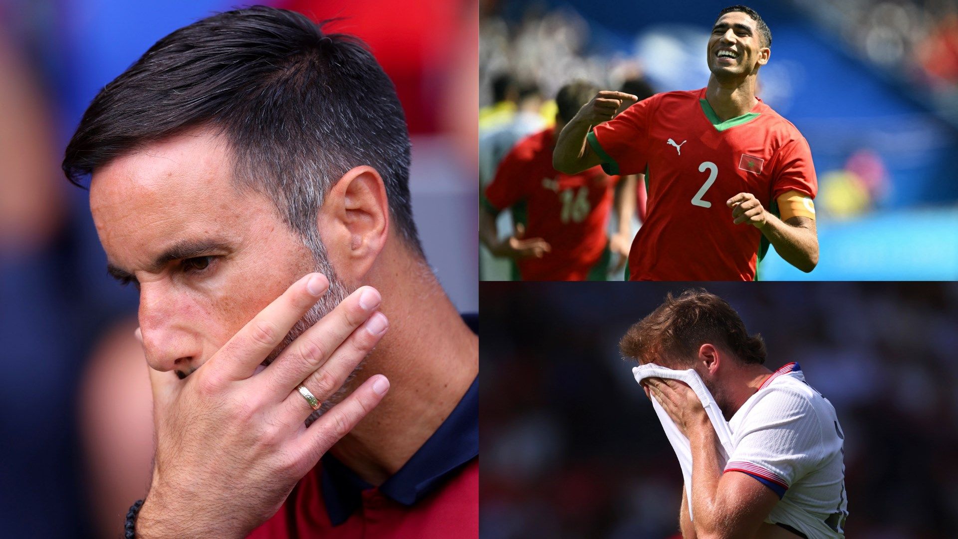 USMNT Olympics 2024 Morocco split