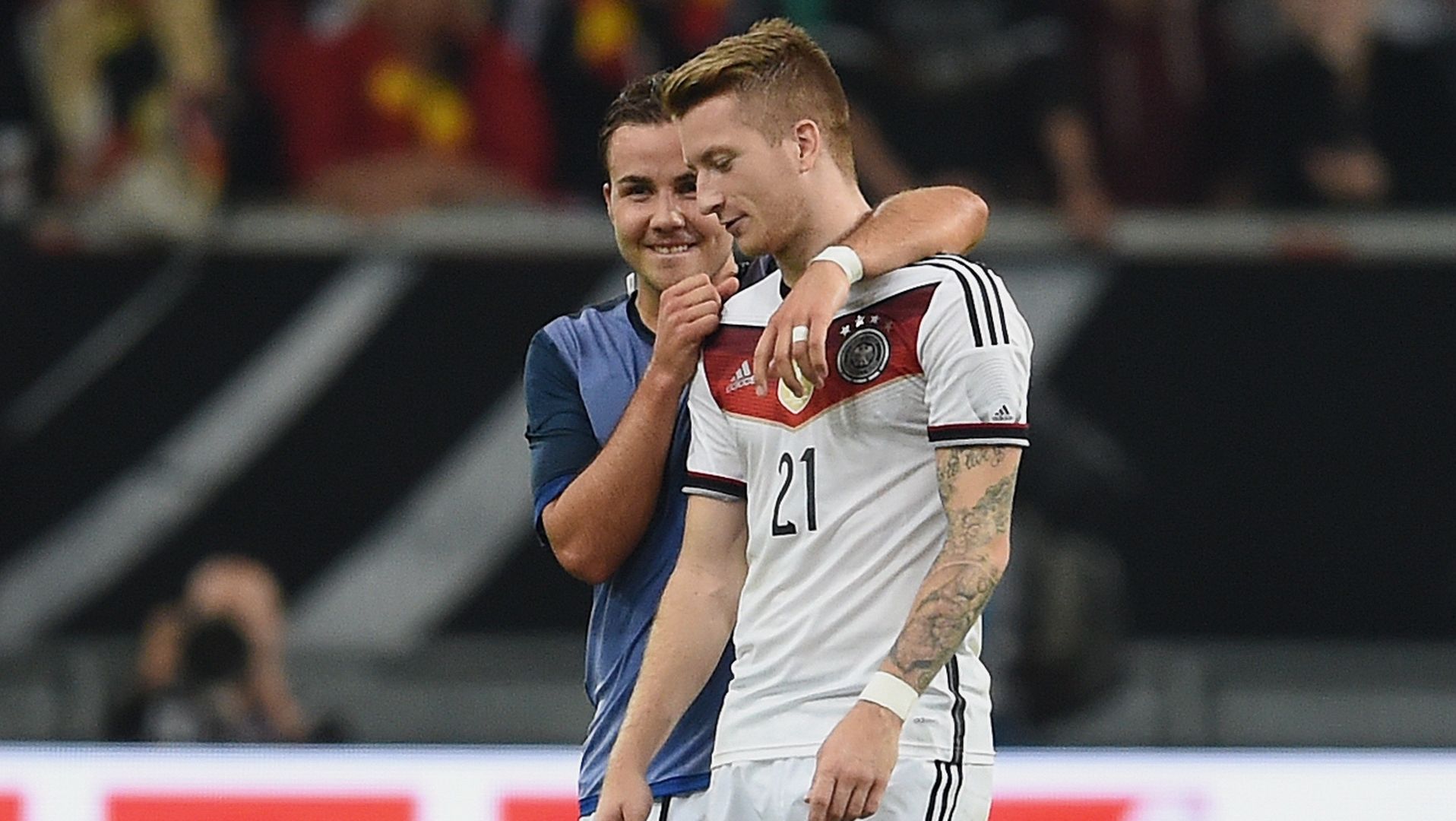 Mario Gotze and Marco Reus