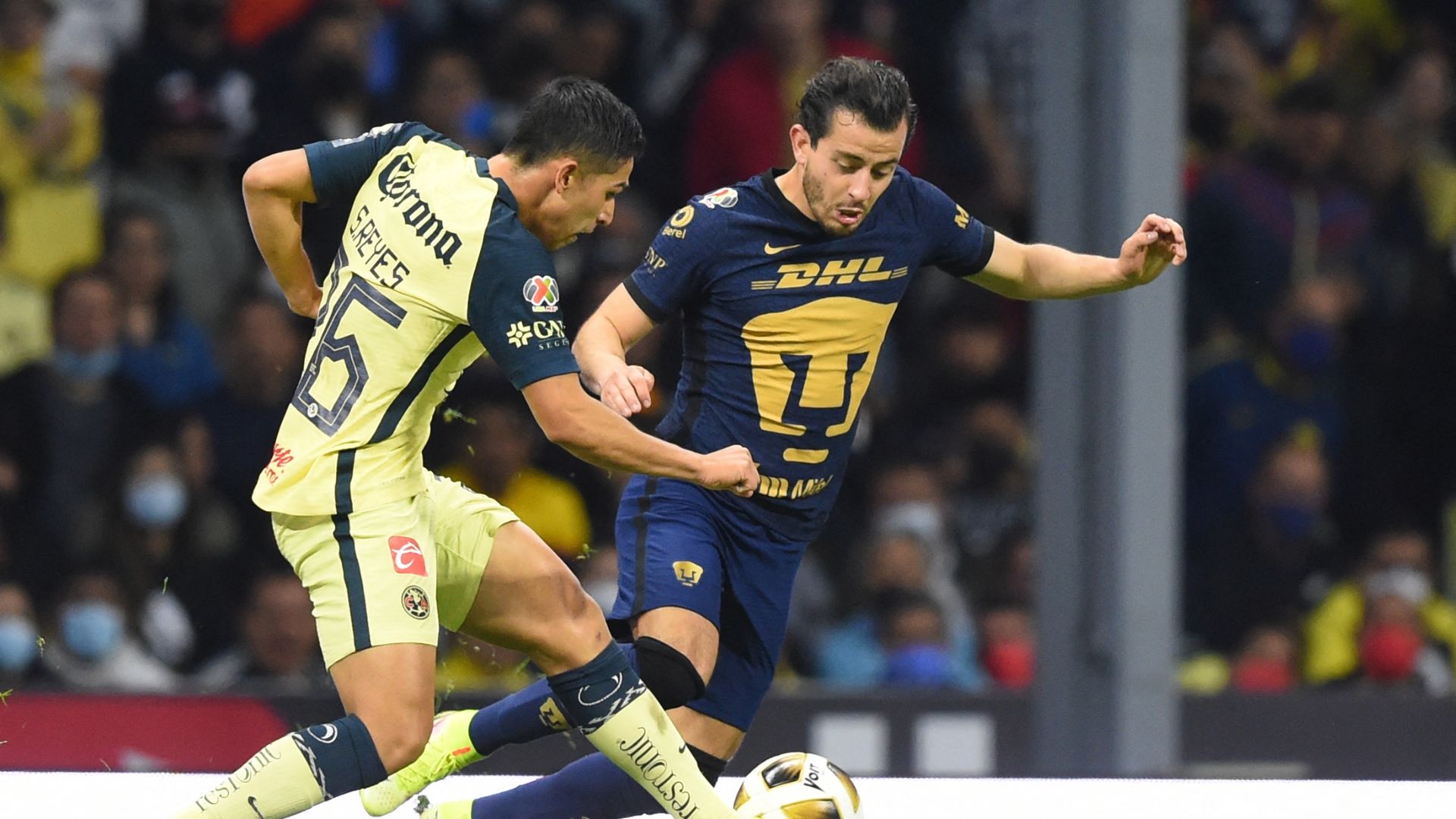 Salvador Reyes Alan Mozo América Pumas Apertura 2021
