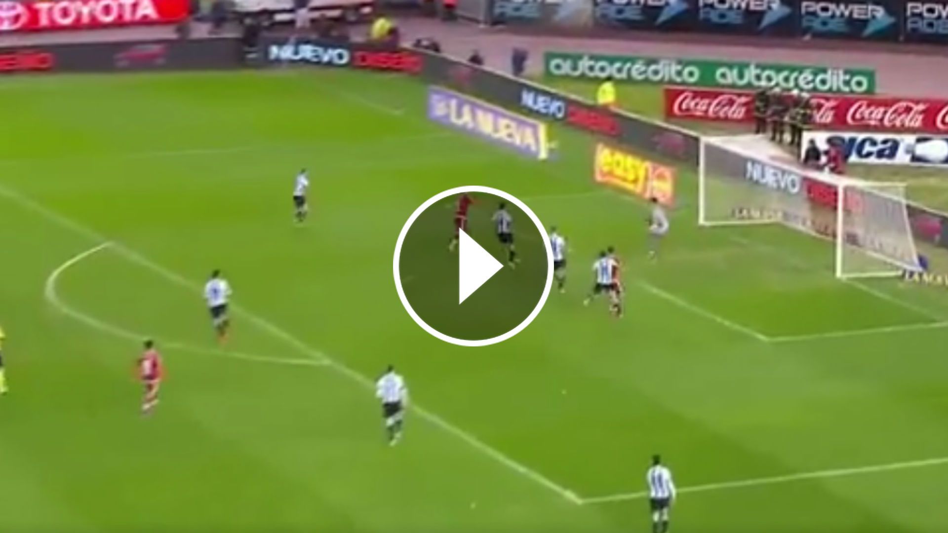 VIDEO PLAY GOL Larrondo River Racing Torneo Primera Division 18062017