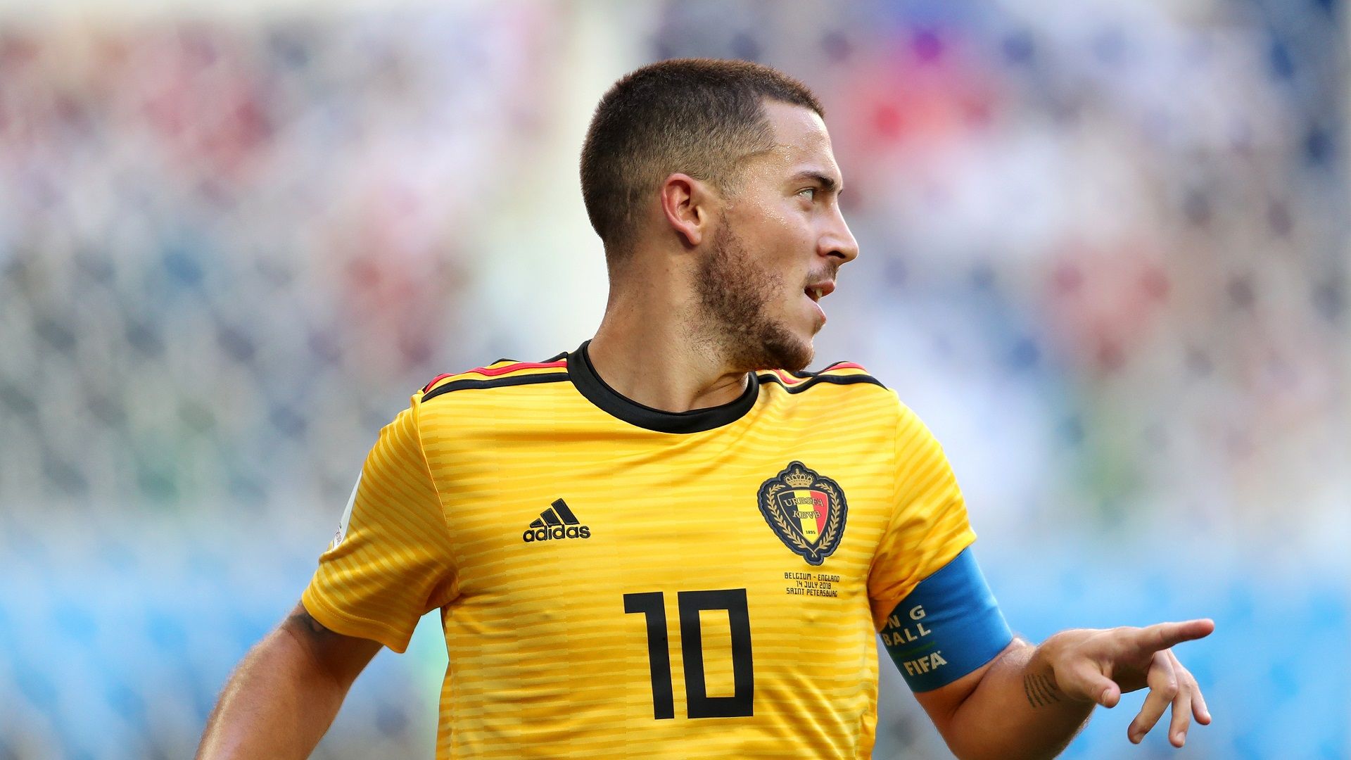 Eden Hazard Belgium England World Cup 14072018