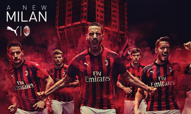 AC MILAN Trikots 2018 19
