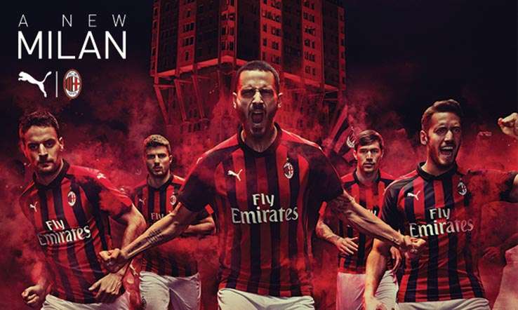 AC MILAN Trikots 2018 19
