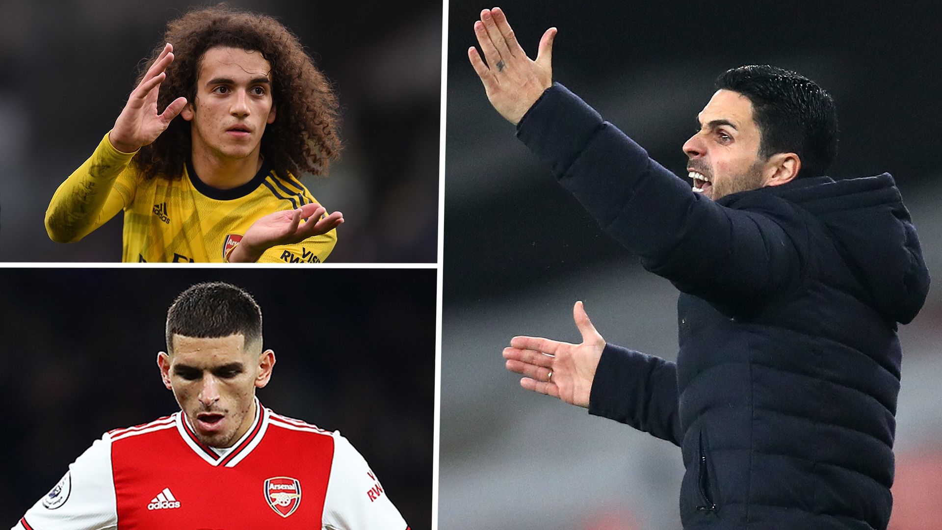 Matteo Guendouzi Lucas Torreira Mikel Arteta Arsenal