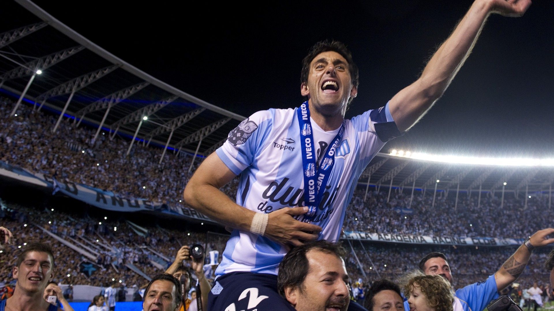 Diego Milito Racing Club de Avellanda Godoy Cruz Argentine Argentine Primera División 14122014