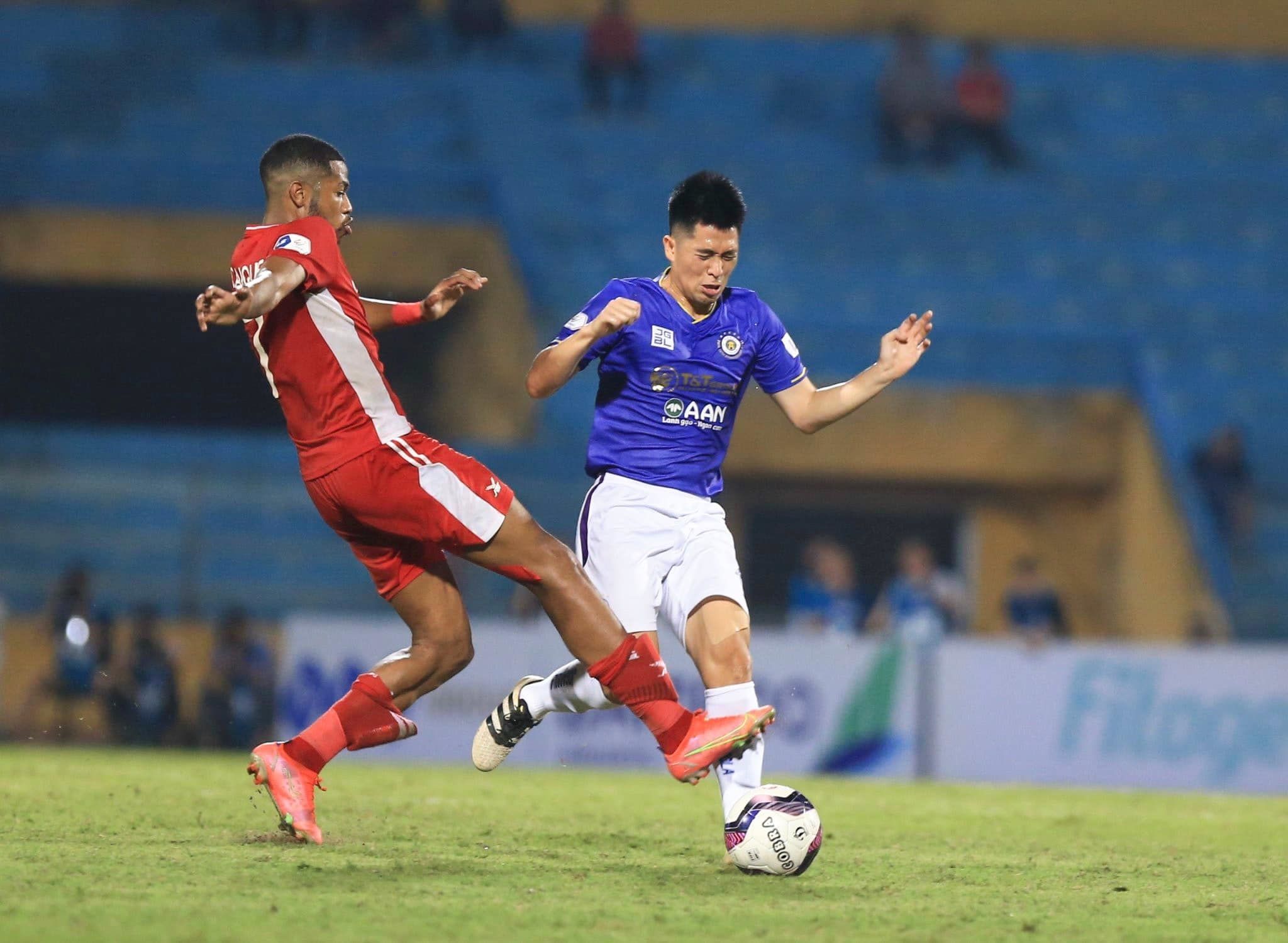 Tran Dinh Trong Caique Venancio Ha Noi FC vs Viettel 2021 V.League 07042021