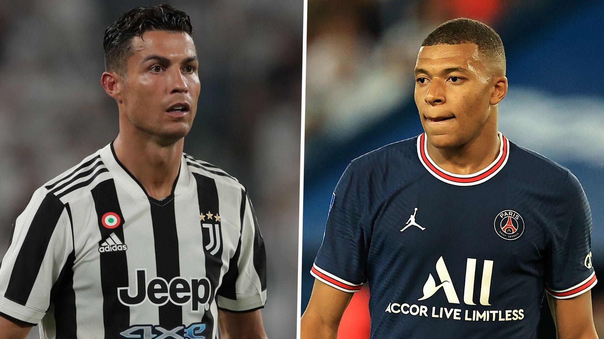 Cristiano Ronaldo Kylian Mbappe