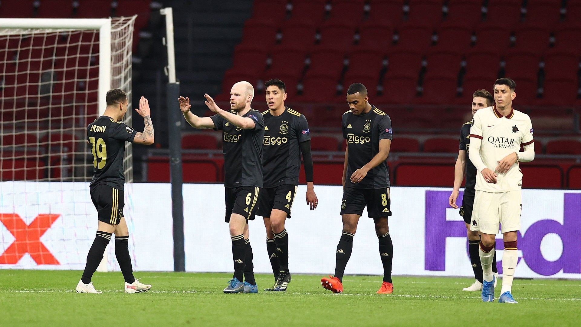 Ajax vs Roma Europa League