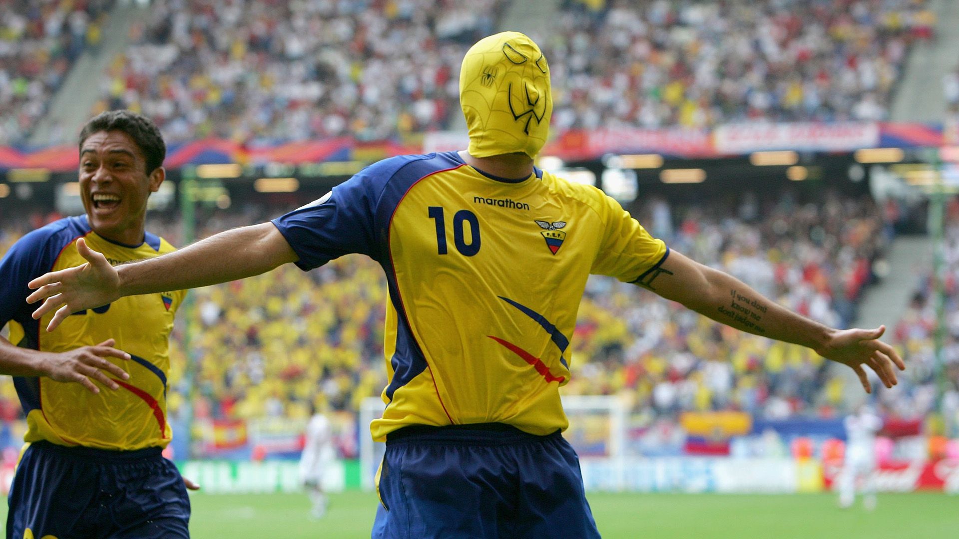 Ivan Kaviedes Ecuador Costa Rica 2006 World Cup