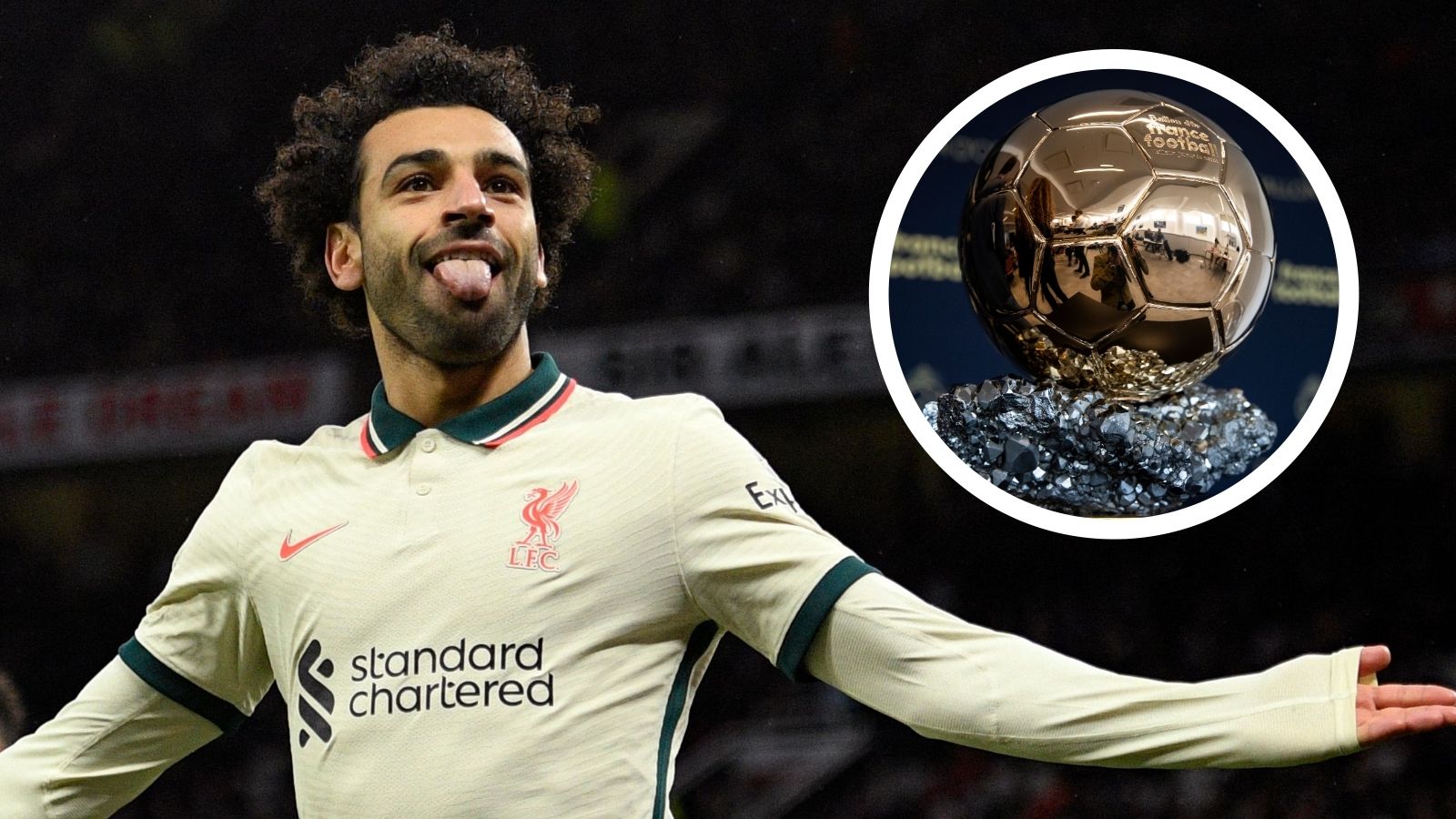 Mohamed Salah Ballon d'Or GFX
