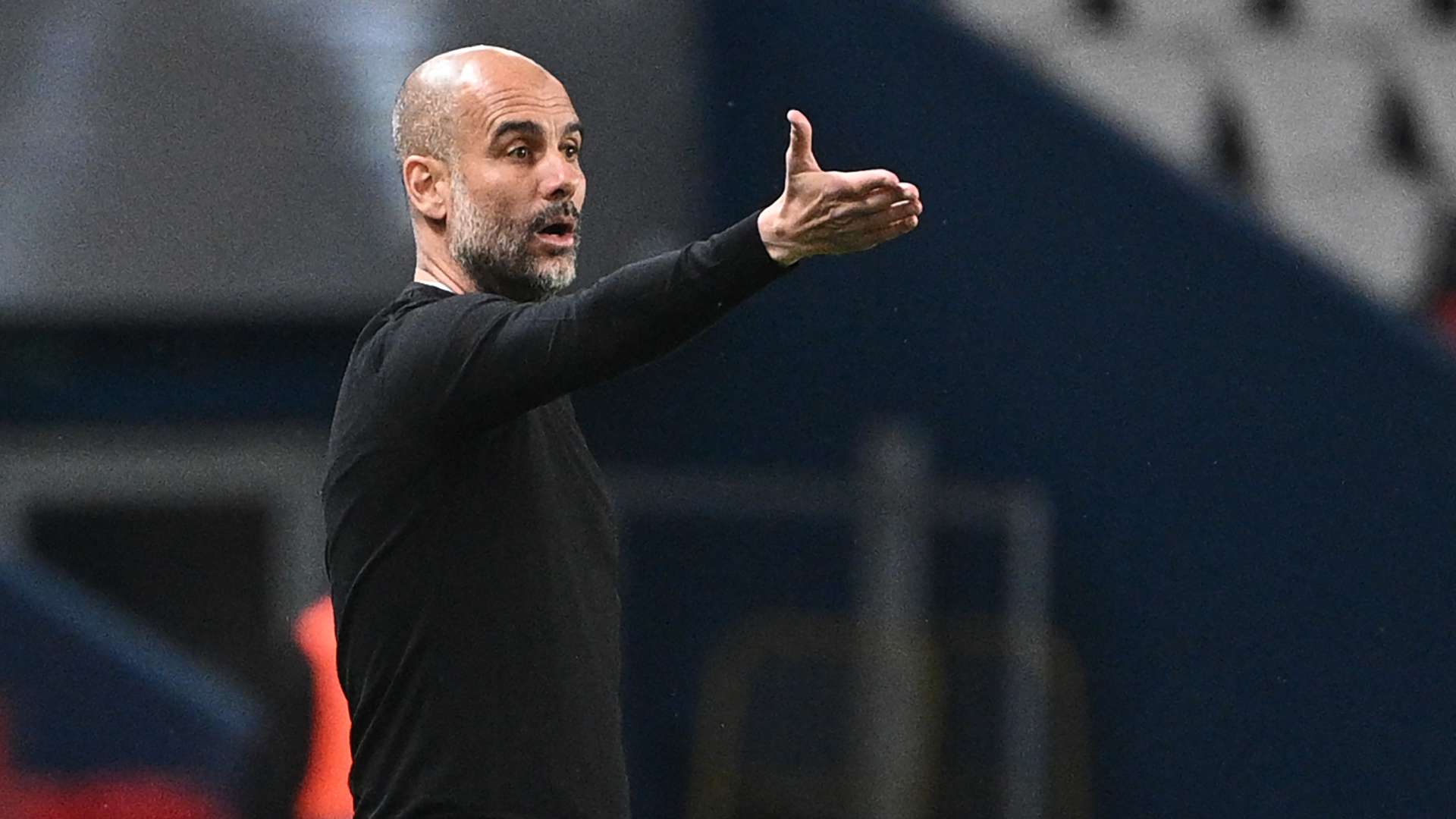 Pep Guardiola PSG Manchester City cropped