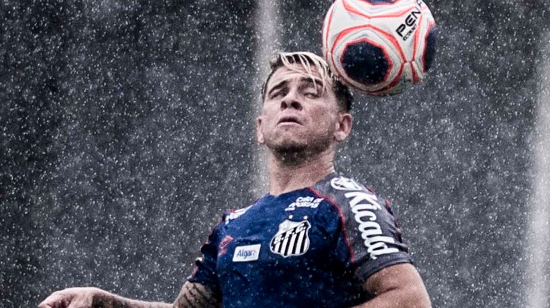 Yeferson Soltedo treino Santos 2020