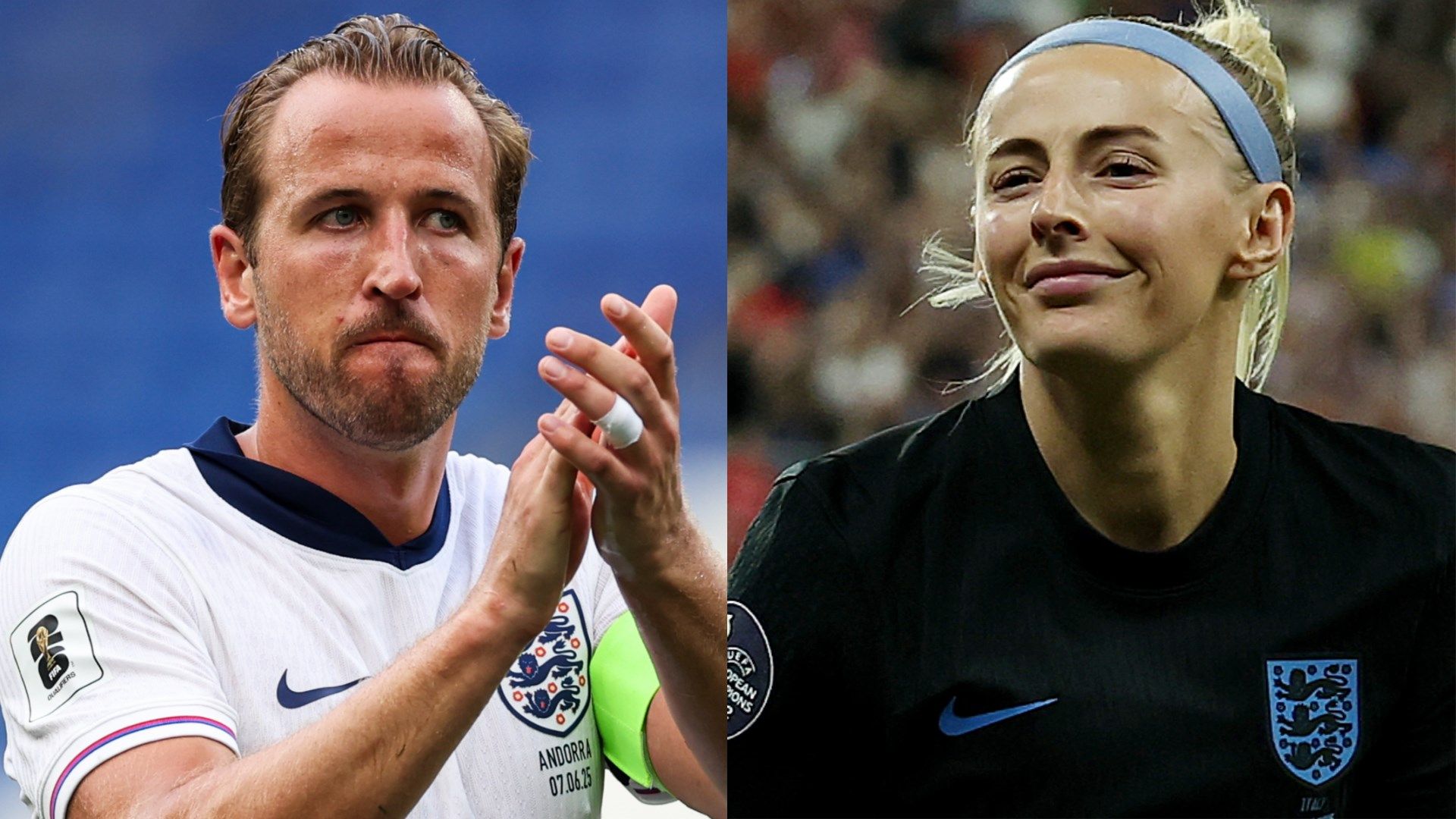 Harry Kane Chloe Kelly 