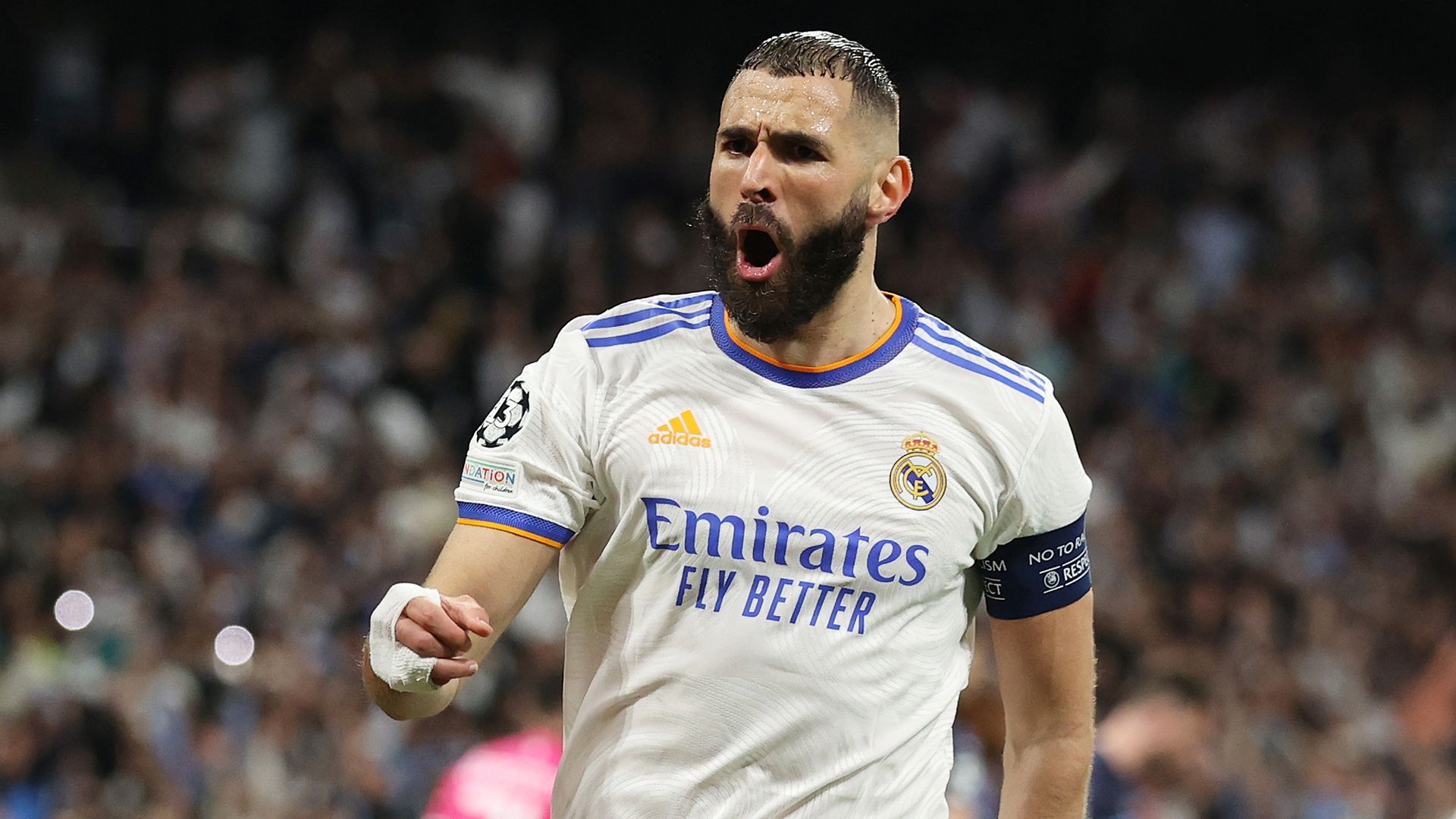 Karim Benzema Real Madrid Manchester City Champions League 2021-22 