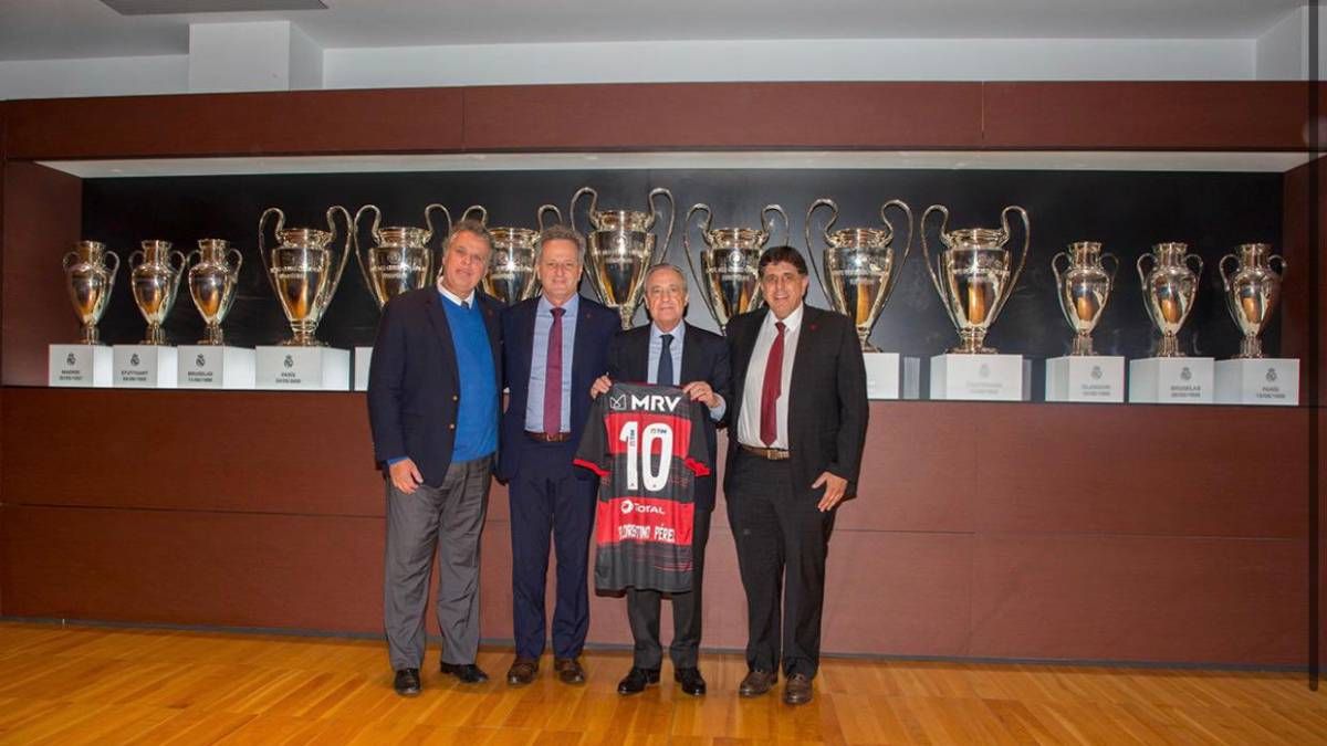 Flamengo's vice-president Mauricio Gomes de Mattos