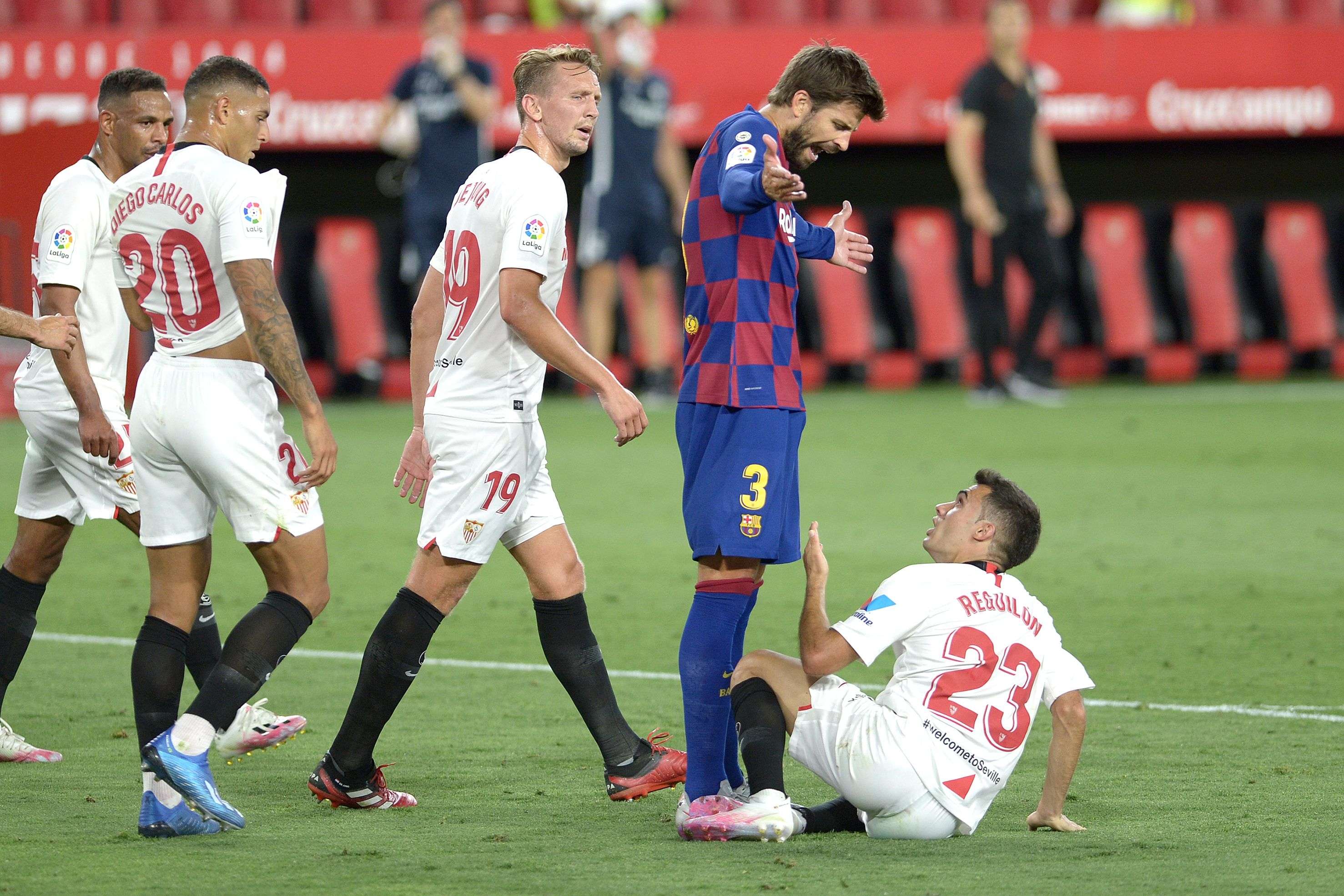 Piqué Sevilla Barcelona LaLiga