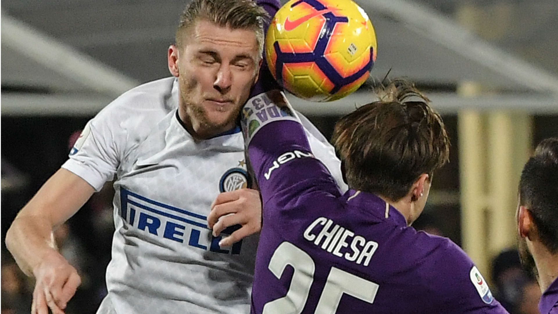 Skriniar Chiesa Fiorentina Inter Serie A