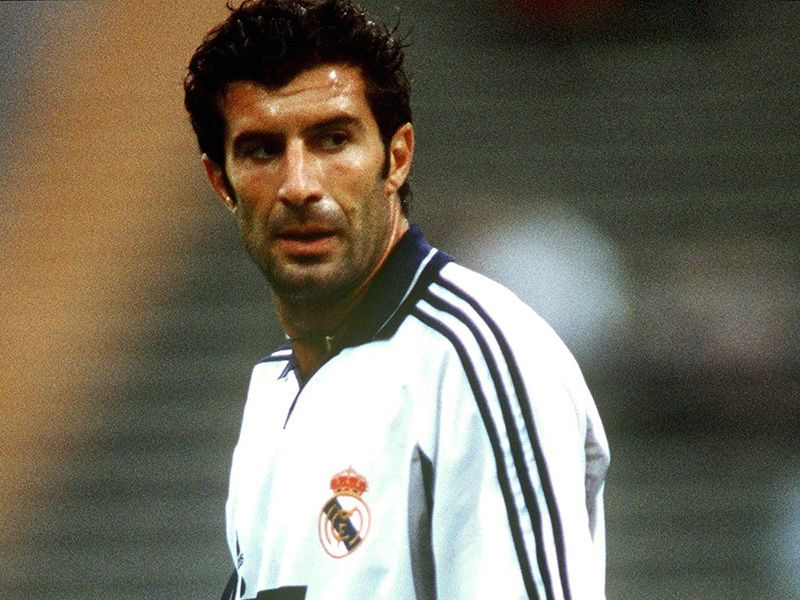 Galacticos Luis Figo Real Madrid 2000