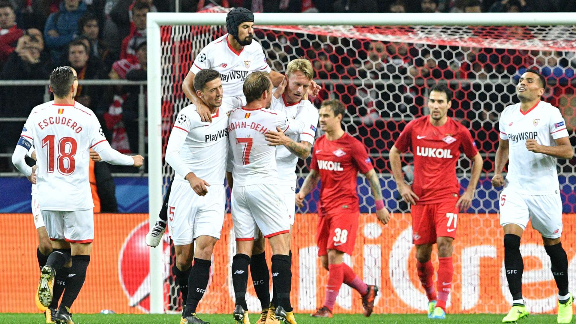 SPARTAK MOSCU SEVILLA CHAMPIONS LEAGUE