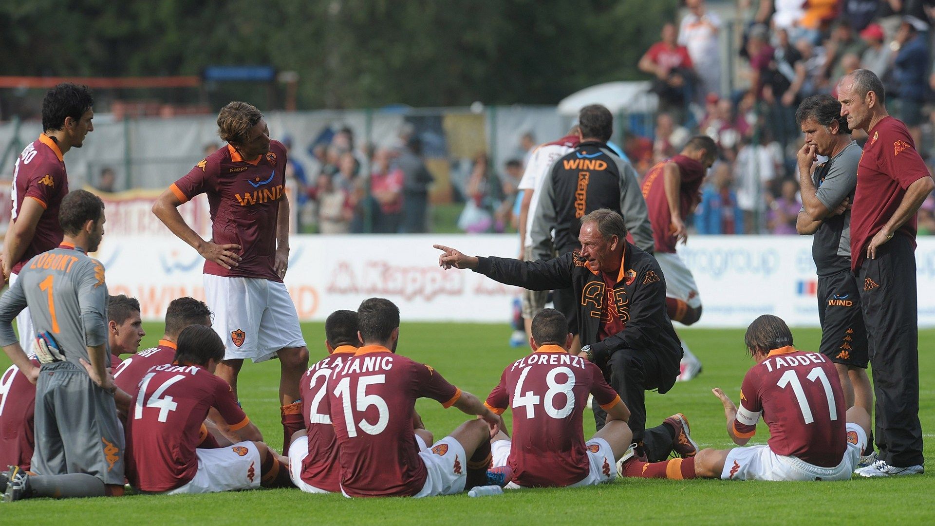 Zdenek Zeman Roma train