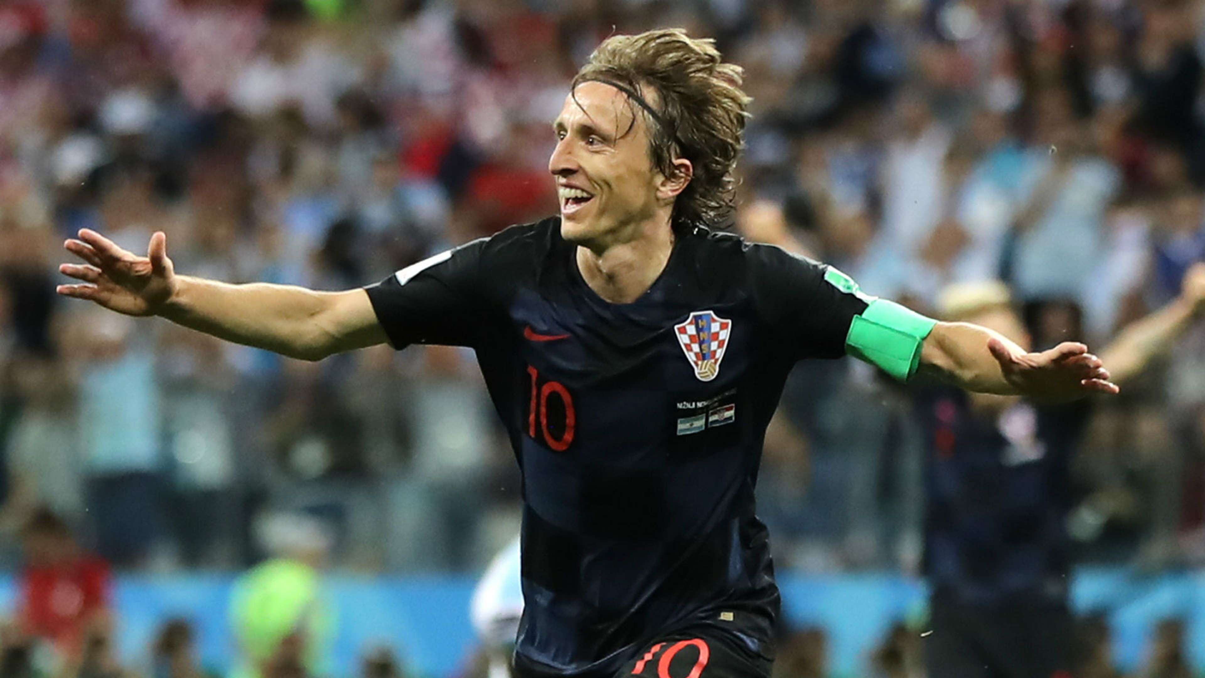 Luka Modric Croatia Argentina World Cup 2018