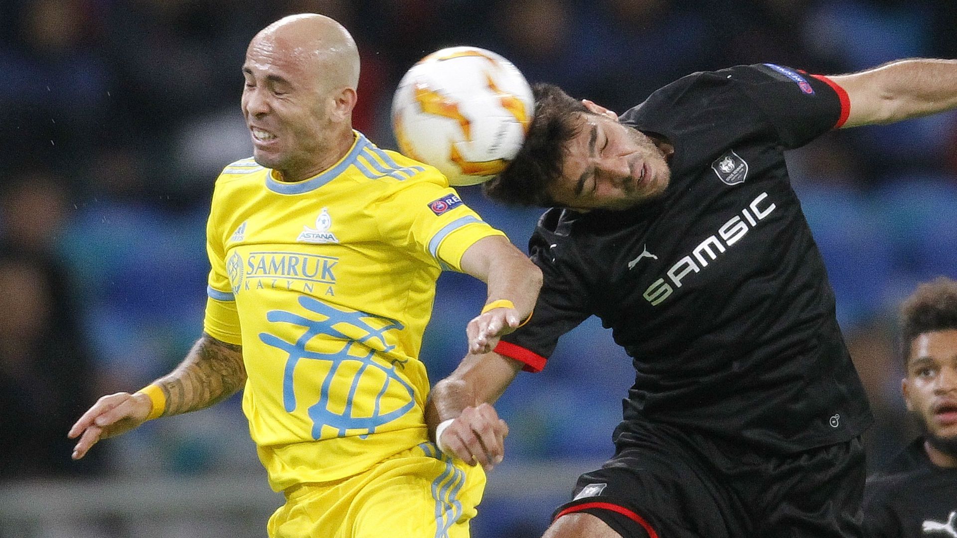 Richard Damien Da Silva Astana Rennes UEFA Europa League 04102018