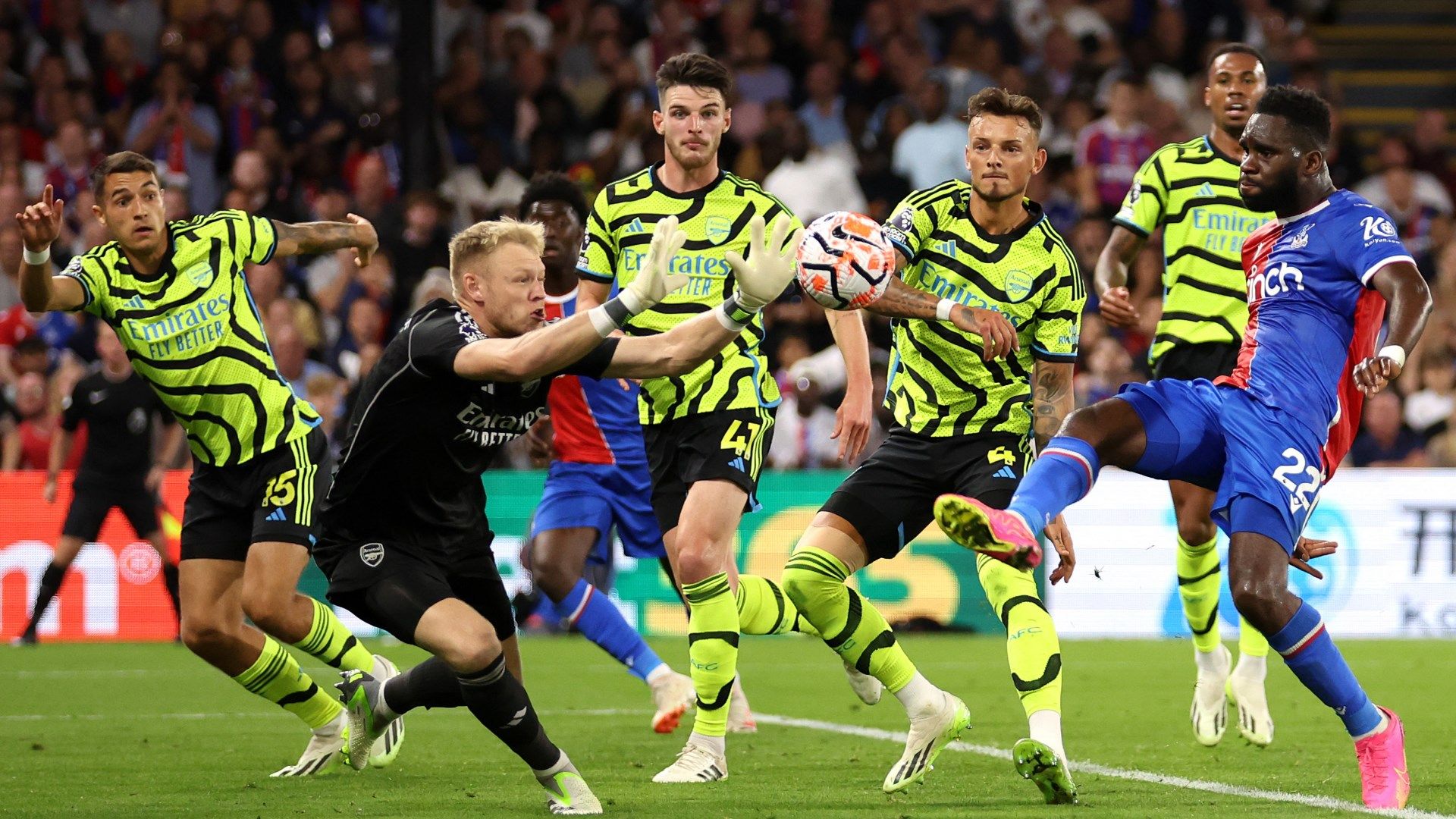 Aaron Ramsdale Arsenal Palace