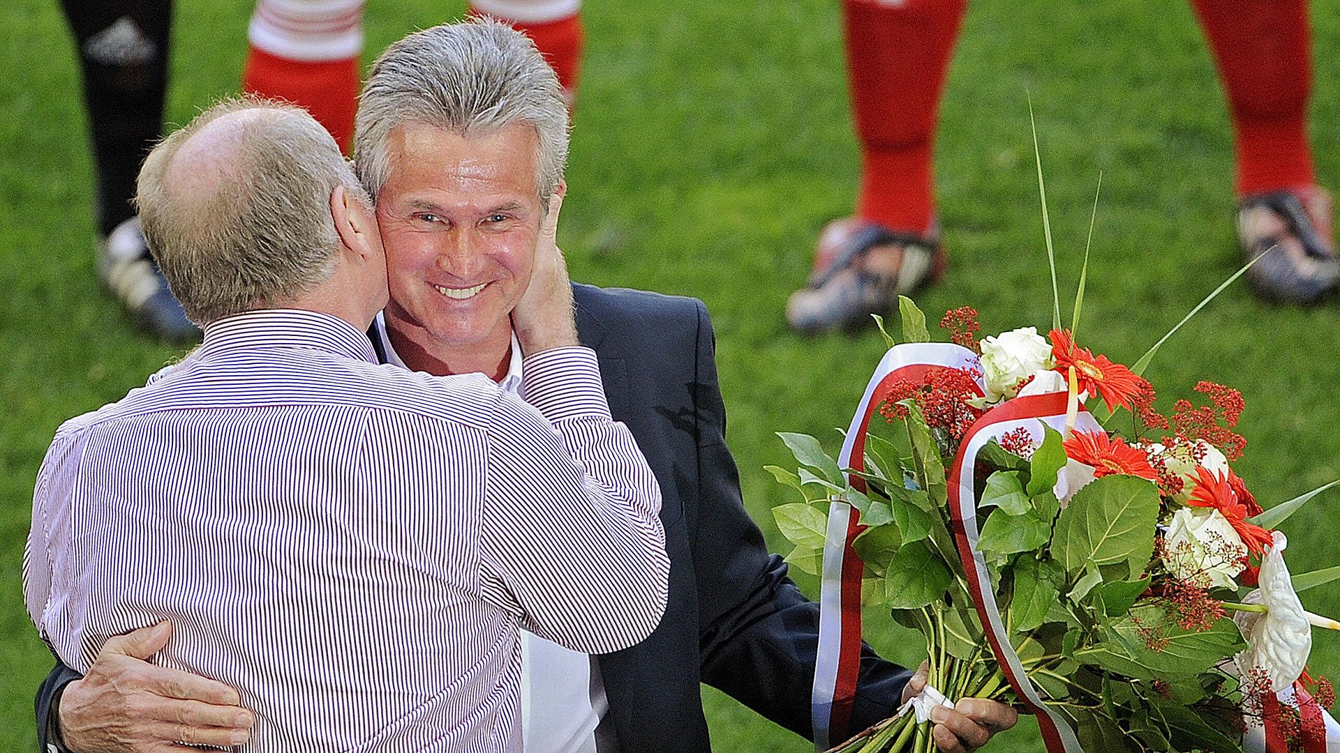 Uli Hoeneß Jupp Heynckes Bayern München 23052009