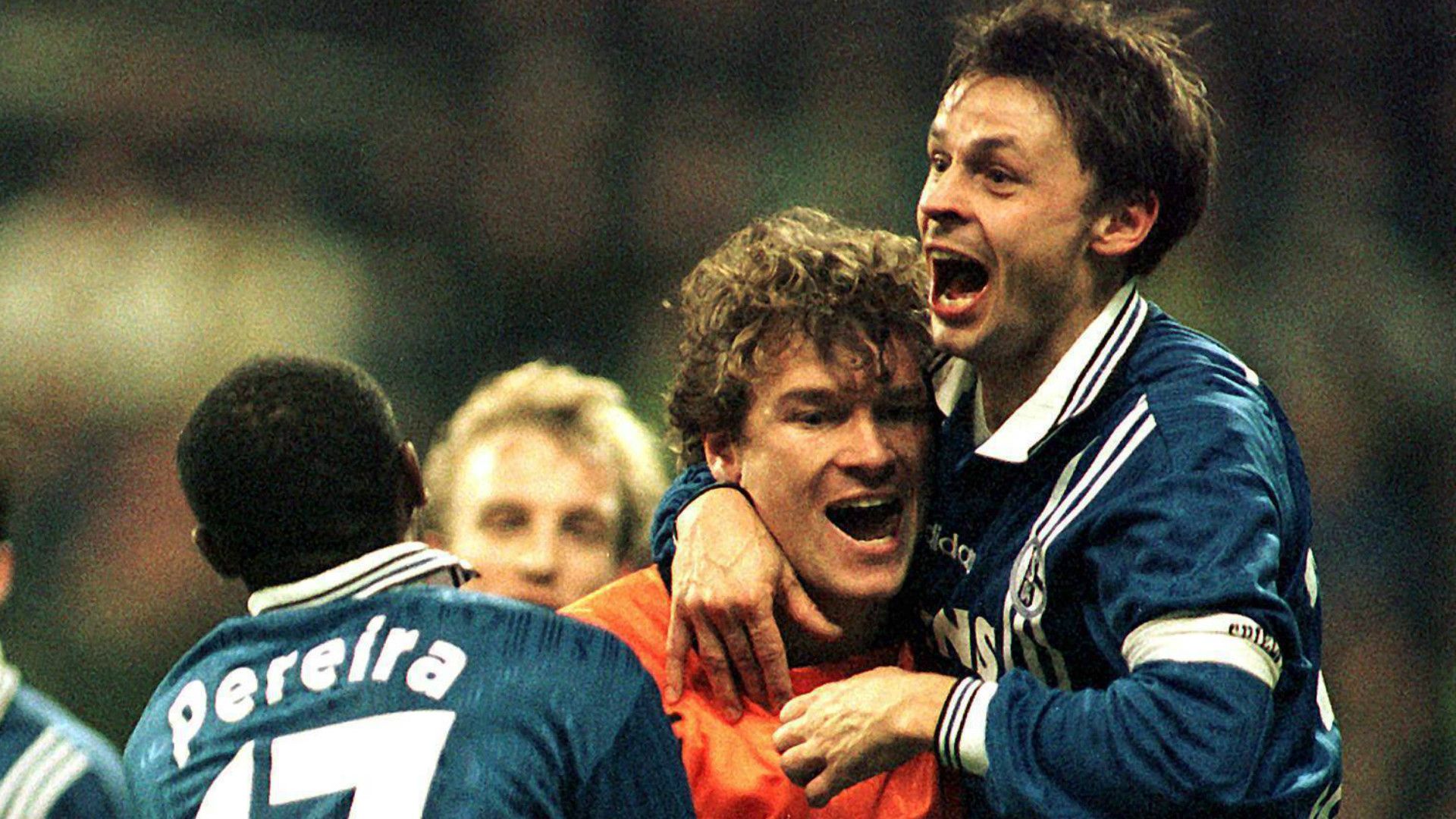 ONLY GERMANY Jens Lehmann Olaf Thon FC Schalke 04