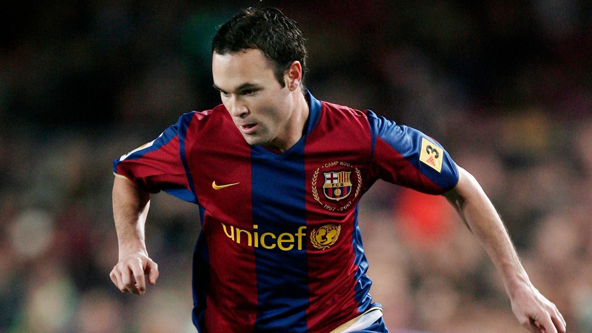 Andres Iniesta Barcelona 2007