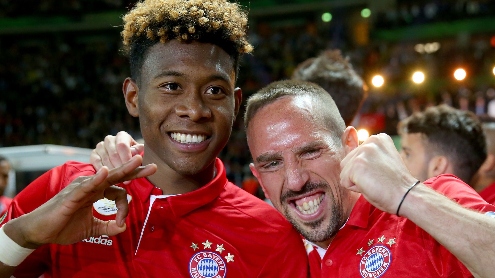 Franck Ribery David Alaba Bayern Munchen