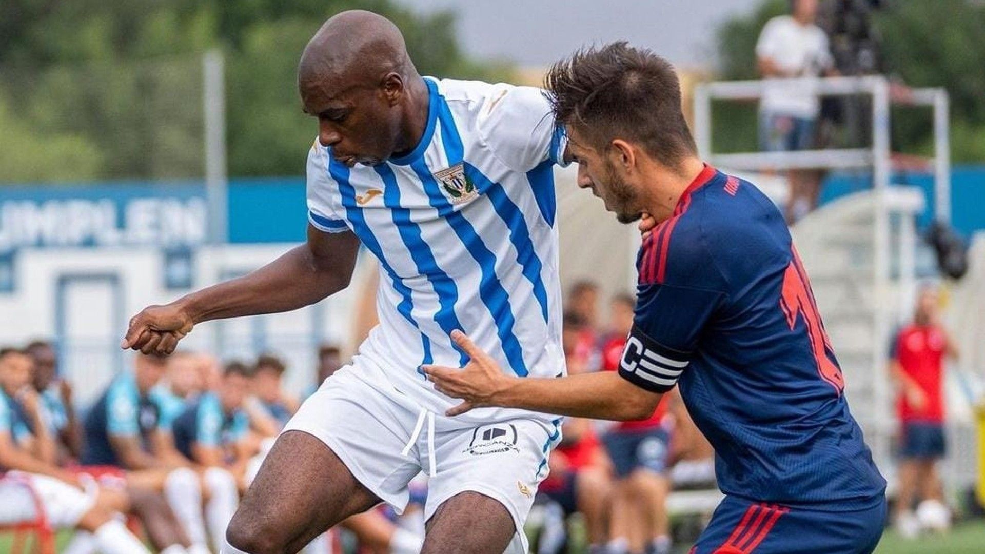 Allan Nyom of Cameroon and Leganes.