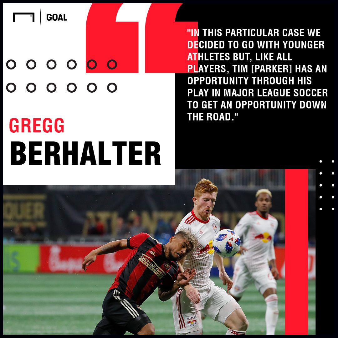 Berhalter on Parker