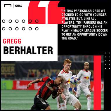 Berhalter on Parker